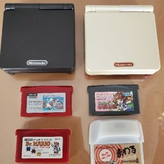 ゲームボーイアドバンス - ゲームボーイアドバンスsp本体2点&カセット ...