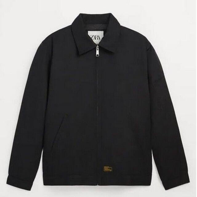 ZARA(ザラ)の★ ZARA★MENS★ザラメンズのZIPアップ中綿ジャケットL メンズのジャケット/アウター(ミリタリージャケット)の商品写真