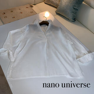 ナノユニバース(nano・universe)のmano・universe リネンスキッパー(シャツ/ブラウス(長袖/七分))