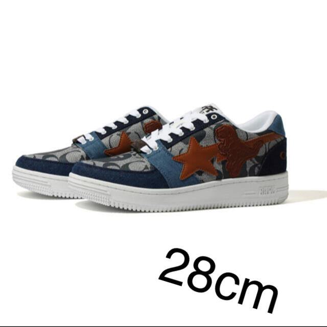 BAPE × COACH BAPE STA 28cm コーチメンズ