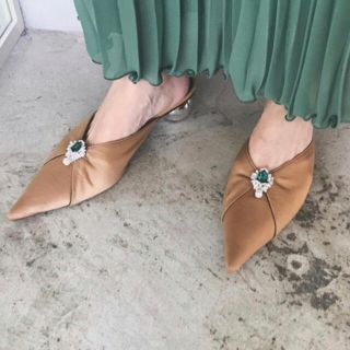 Ameri VINTAGE   Ameri 2WAY POINTED TOE MULEの通販｜ラクマ