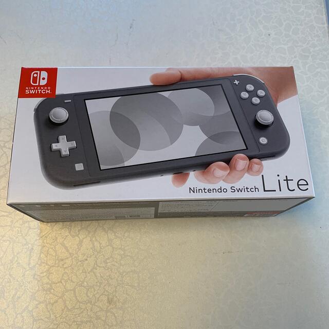 【未使用品】Nintendo Switch Liteグレー　スイッチライト　本体