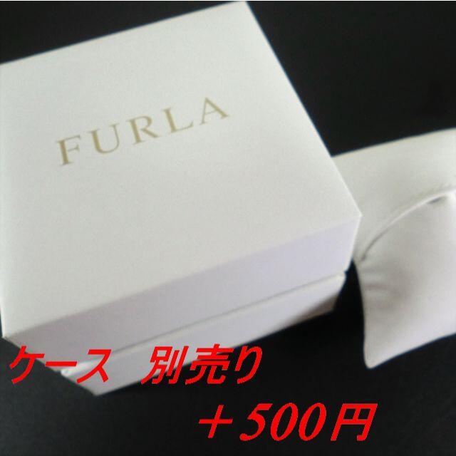 【稼働品】FURLA スクウェア　シルバー文字盤　レディース腕時計 レディースのファッション小物(腕時計)の商品写真