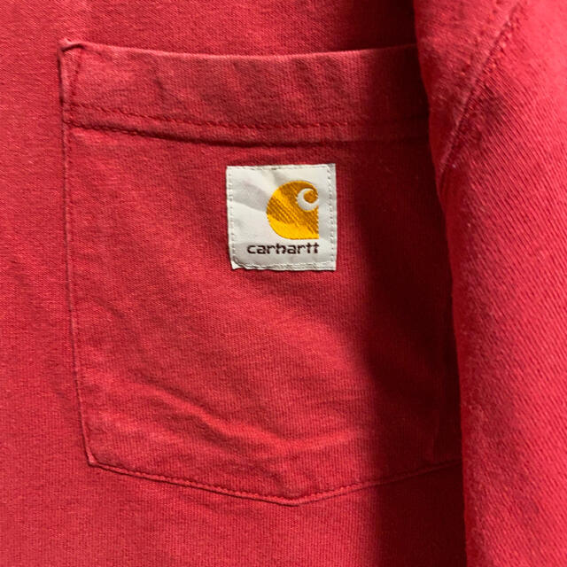 carhartt(カーハート)の90s 古着 カーハート ポケットT XL ロゴタグ ビッグシルエット ゆるだぼ メンズのトップス(Tシャツ/カットソー(半袖/袖なし))の商品写真