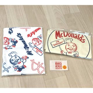 マクドナルド(マクドナルド)の限定マクドナルド　ビッグスマイルバッグ(ノベルティグッズ)