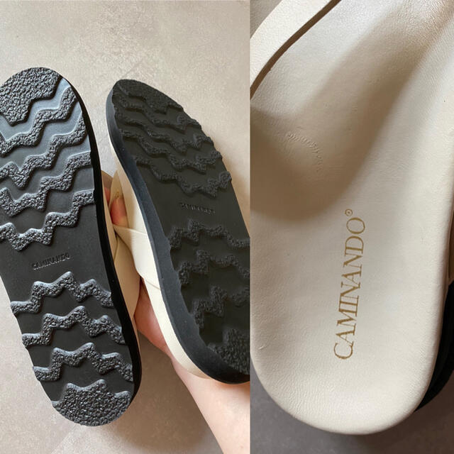 DEUXIEME CLASSE(ドゥーズィエムクラス)の極美品　CAMINANDO カミナンド★トングサンダル　37 レディースの靴/シューズ(サンダル)の商品写真
