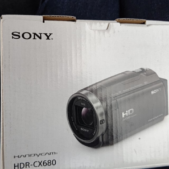 人気特価 SONY SONY ホワイト HDR-CX680 Handycam ビデオカメラ ソニー