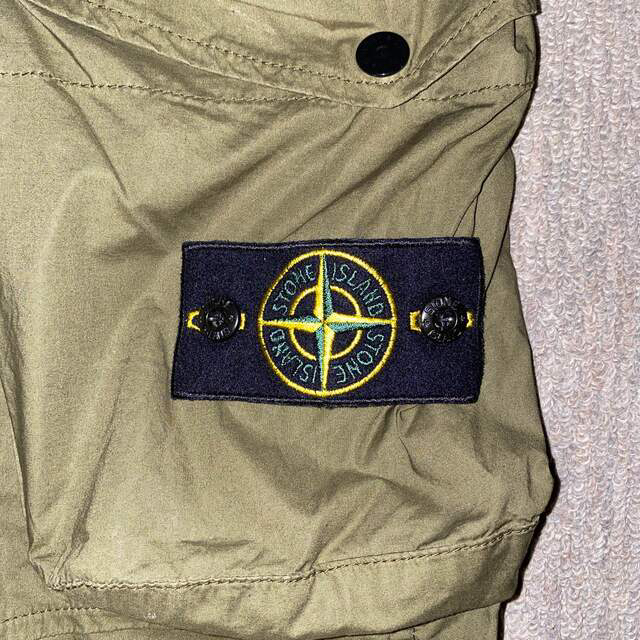 stone island カーゴパンツ　w33 オリーブ