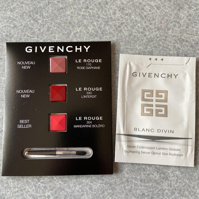 GIVENCHY(ジバンシィ)のGIVENCHY ジバンシー ルージュ･美容液 サンプルセット コスメ/美容のキット/セット(サンプル/トライアルキット)の商品写真