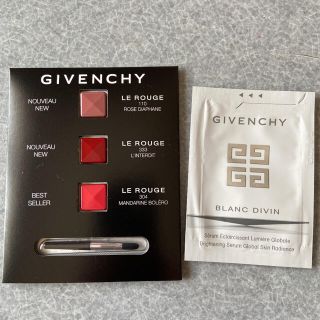 ジバンシィ(GIVENCHY)のGIVENCHY ジバンシー ルージュ･美容液 サンプルセット(サンプル/トライアルキット)