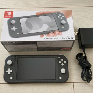 ニンテンドースイッチ(Nintendo Switch)のNintendo Switch Liteグレー(家庭用ゲーム機本体)