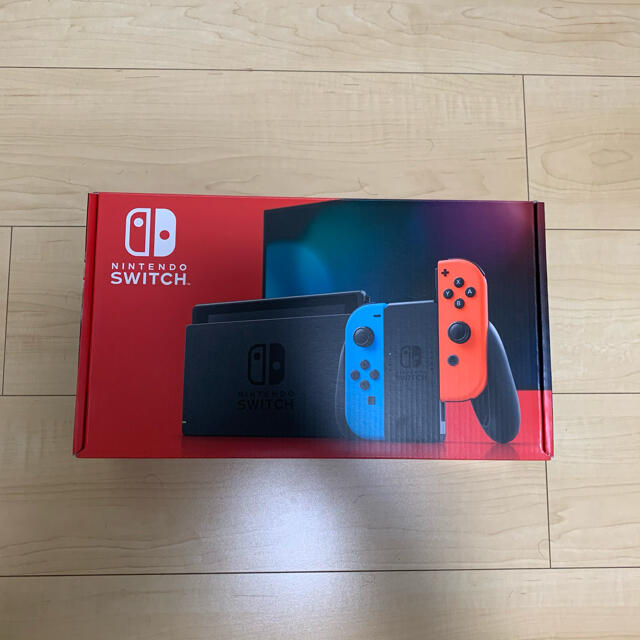 新品未開封 新型 Nintendo Switch ネオンブルー/レッド