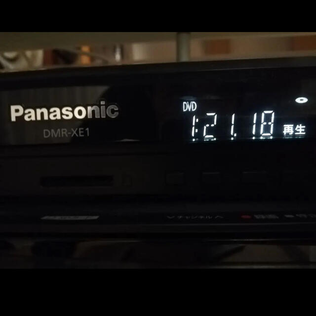 Panasonic(パナソニック)のHDMI付 Panasonic DIGA DMR-XE1 DVDレコーダー スマホ/家電/カメラのテレビ/映像機器(DVDレコーダー)の商品写真