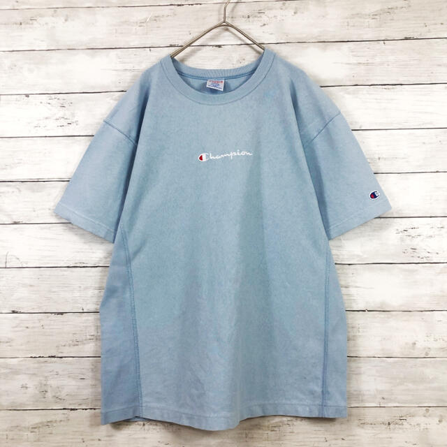 Champion(チャンピオン)の【90.s チャンピオンリバースウィーブ】フロントビックロゴ刺繍　Tシャツ メンズのトップス(Tシャツ/カットソー(半袖/袖なし))の商品写真