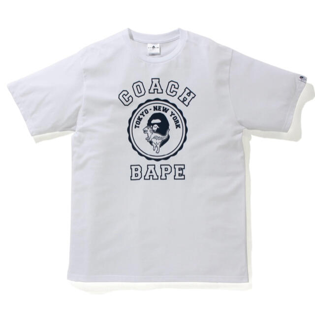 BAPE X COACH COLLEGE TEE Lサイズ - Tシャツ/カットソー(半袖/袖なし)