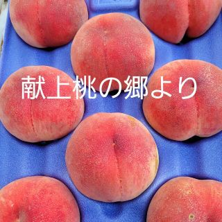 桃　ご自宅用　大きめサイズ8玉(フルーツ)