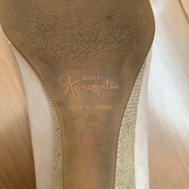 GINZA Kanematsu(ギンザカネマツ)のAnna様専用　銀座かねまつ　オープントゥパンプス レディースの靴/シューズ(ハイヒール/パンプス)の商品写真