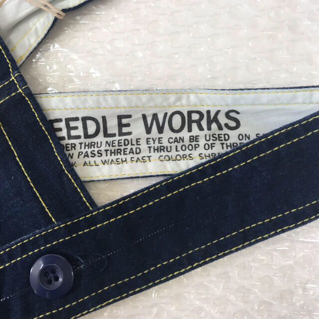 NEEDLE WORK SOON(ニードルワークスーン)の【未使用タグ付き】#12  NEEDLE WORKS  120　オーバーオール キッズ/ベビー/マタニティのキッズ服男の子用(90cm~)(パンツ/スパッツ)の商品写真