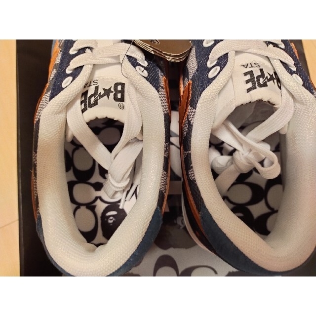 A BATHING APE(アベイシングエイプ)の【即日発送】BAPE × COACH BAPESTA 28cm メンズの靴/シューズ(スニーカー)の商品写真