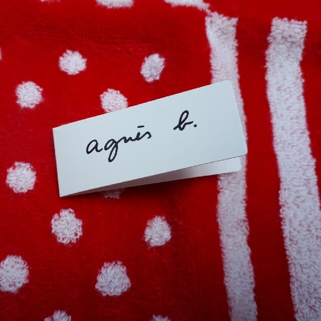 agnes b.(アニエスベー)のアニエスベー　タオルハンカチ レディースのファッション小物(ハンカチ)の商品写真