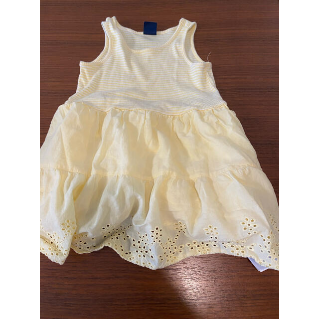 babyGAP(ベビーギャップ)のギャップ　GAP ワンピース　Tシャツ キッズ/ベビー/マタニティのキッズ服女の子用(90cm~)(ワンピース)の商品写真