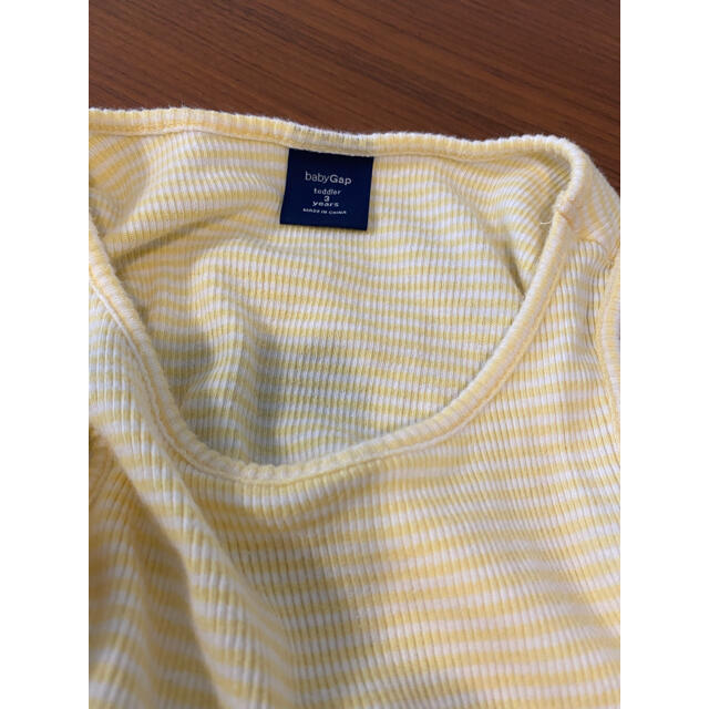 babyGAP(ベビーギャップ)のギャップ　GAP ワンピース　Tシャツ キッズ/ベビー/マタニティのキッズ服女の子用(90cm~)(ワンピース)の商品写真