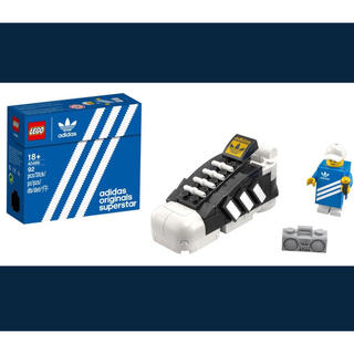レゴ(Lego)の【非売品】LEGO　adidas 　スーパースター　ミニセット(ノベルティグッズ)