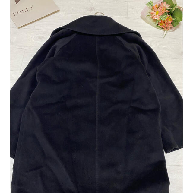 Max Mara(マックスマーラ)の白タグ 最高級✨ ヴァージンウール×カシミヤ コート レディースのジャケット/アウター(ピーコート)の商品写真