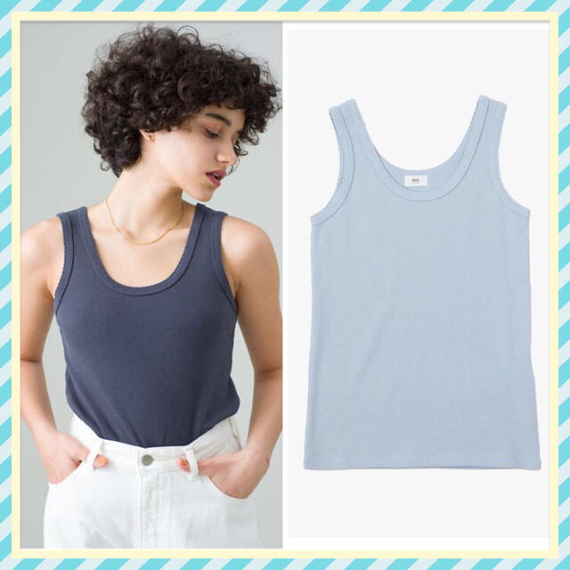 Ron Herman(ロンハーマン)のRon Herman ロンハーマン RHC Shell Stitch Tank レディースのトップス(タンクトップ)の商品写真