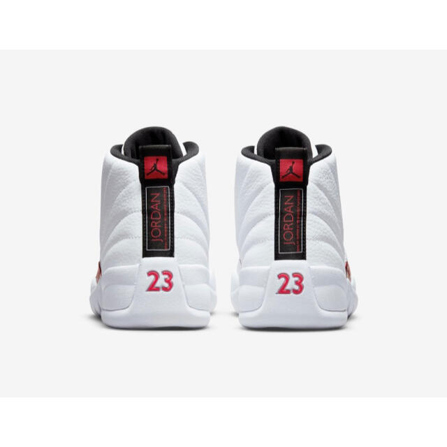 【新品タグ付】NIKE AIR JORDAN 12 "RED METALLIC" 7