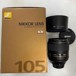 ニコン(Nikon)のNikon AF-S NIKKOR 105mm f1.4E ED Fマウント(レンズ(単焦点))