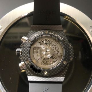 HUBLOT - ウブロ ビッグバン ウニコ カーボン スケルトン文字盤 パワー ...