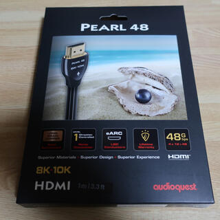 8K対応　HDMIケーブル　 audio quest  PEAL48   1m (映像用ケーブル)