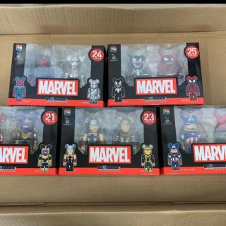 メディコムトイ(MEDICOM TOY)のmarvel ベアブリック　ペアボックス5種セット(アメコミ)