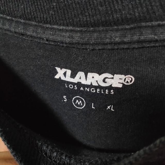 XLARGE(エクストララージ)のエクストララージ ブラック 長袖Tシャツ カットソー メンズ M 即購入歓迎 メンズのトップス(Tシャツ/カットソー(七分/長袖))の商品写真