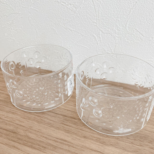 iittala(イッタラ)の新品未使用☆イッタラ フローラ ボウル クリア 80mm インテリア/住まい/日用品のキッチン/食器(グラス/カップ)の商品写真