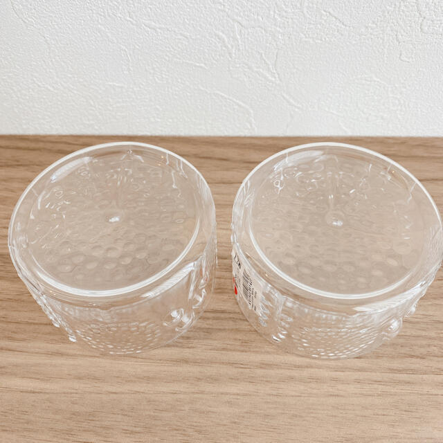 iittala(イッタラ)の新品未使用☆イッタラ フローラ ボウル クリア 80mm インテリア/住まい/日用品のキッチン/食器(グラス/カップ)の商品写真