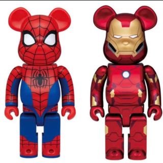 メディコムトイ(MEDICOM TOY)のMARVEL happyくじ ベアブリック BE@RBRICK 400% 新品！(キャラクターグッズ)