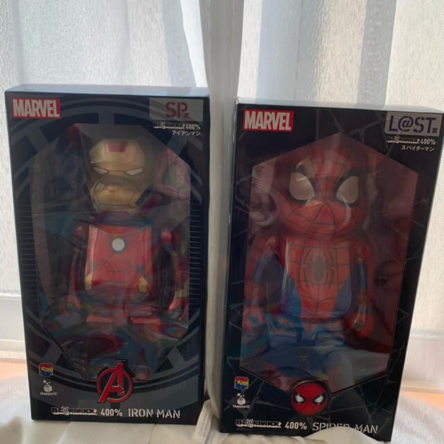 MARVEL HAPPYくじBE@RBRICK  400% L@ST賞  SP賞