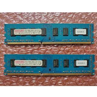 デスクトップPCメモリ CENTURY DDR3-1333　4GB 2枚セット(PCパーツ)