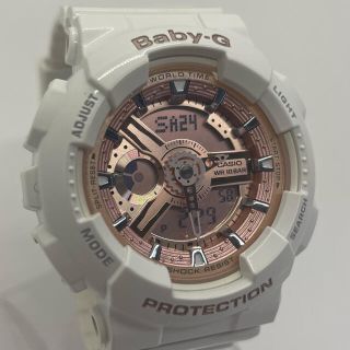 カシオ(CASIO)の☆美品 カシオ　BABY-G　BA-110 簡易動作確認済み ピンク 腕時計 (腕時計)