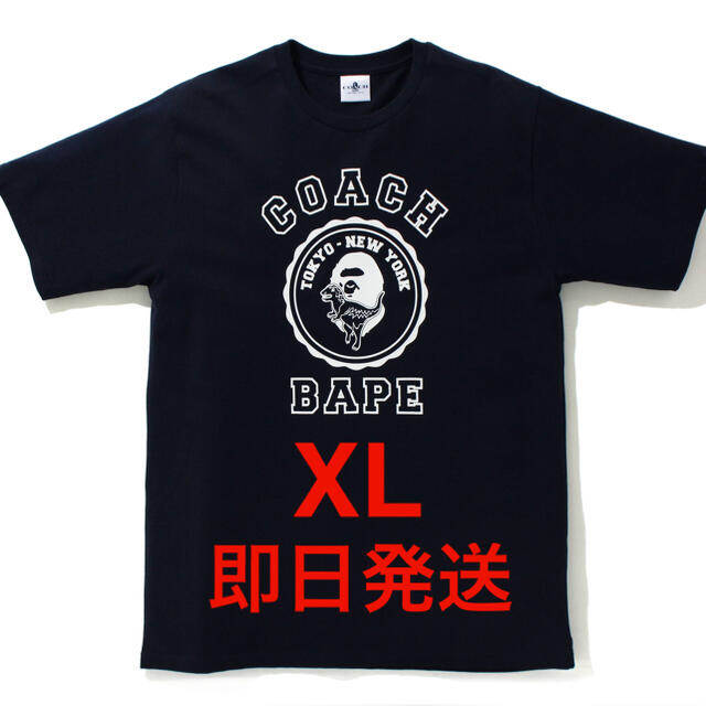 Coach x BAPE コラボ College Tee Tシャツトップス