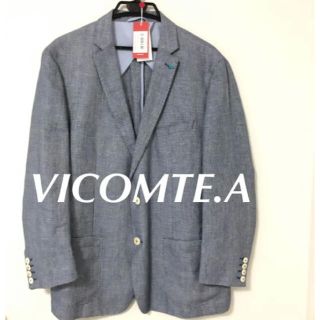 【新品・未使用】Vicomte A ジャケット　フランス(ノーカラージャケット)