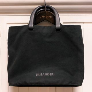 ジルサンダー(Jil Sander)のジルサンダー キャンバストート 黒(トートバッグ)