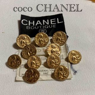 シャネル(CHANEL)のCHANEL ボタン　coco CHANEL(アンティーク)(美品)(各種パーツ)