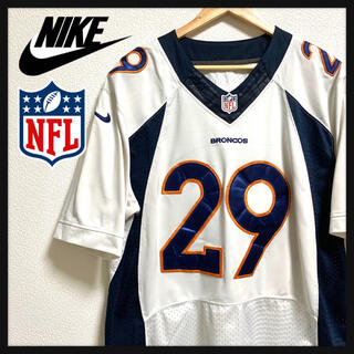 ナイキ(NIKE)の【激レア】NFL Nike ナイキ ゲームシャツ ユニフォーム Broncos(アメリカンフットボール)