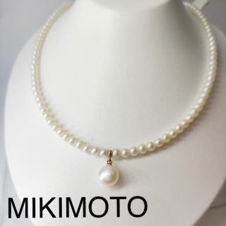 ミキモト(MIKIMOTO)の※お値下げ不可　ミキモト ペルリータ  パール　ネックレス 神楽坂宝石(ネックレス)