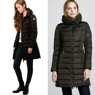 モンクレール(MONCLER)の袋付き♡ MONCLER★16/17AW最新作 FLAMMETTE ブラック
(ダウンコート)