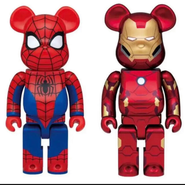 MEDICOM TOY(メディコムトイ)のMARVEL Happyくじ BE@RBRICK 2021 SP賞 L@ST賞 エンタメ/ホビーのフィギュア(アメコミ)の商品写真