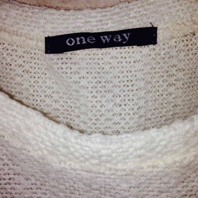 one*way(ワンウェイ)のoneway 今季トップス レディースのトップス(Tシャツ(長袖/七分))の商品写真